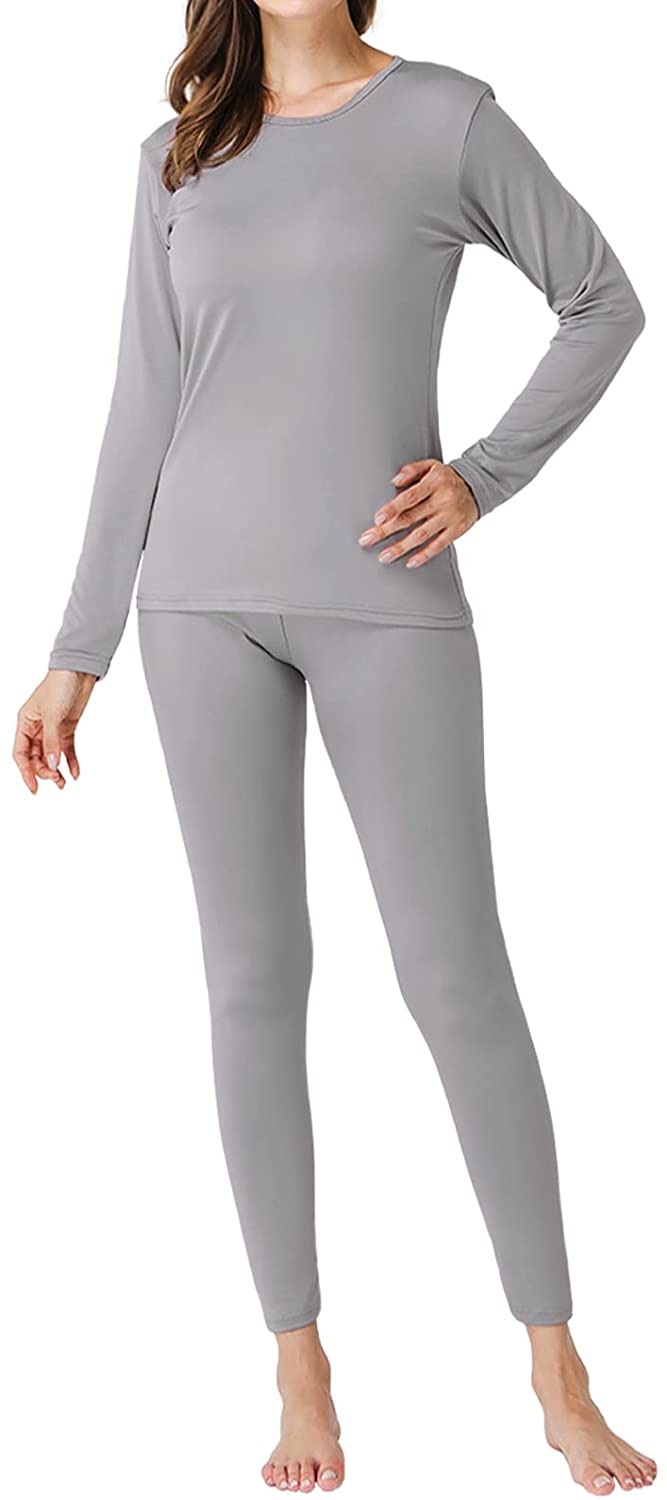 Thermal Underwear for Women Thermal Underwear Set, Ultra Soft Long Johns  for Wom