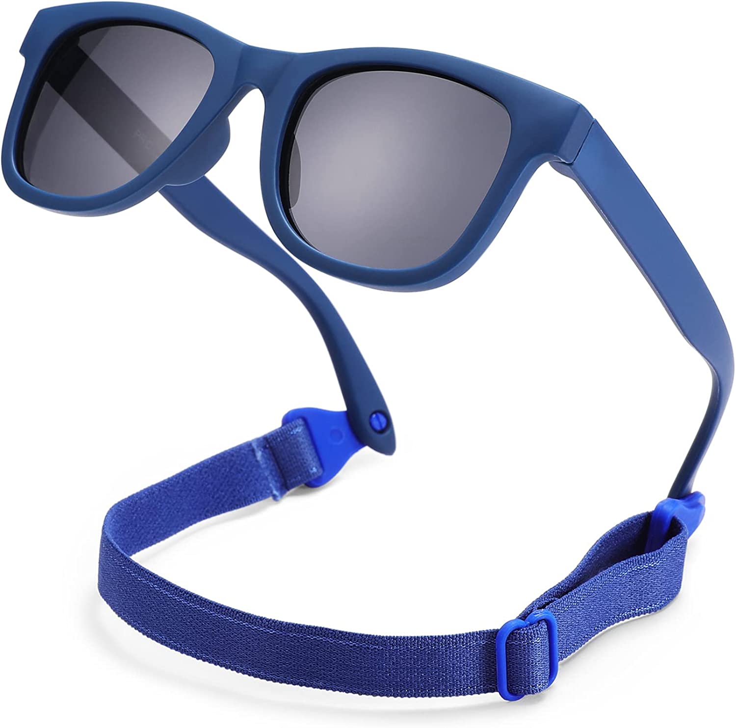 COASION Bendable Flexible Polarized Newborn Baby Sunglasses with