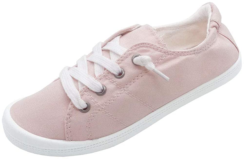 BENEKER Women's Low Top Canvas Sneakers Slip-On Comfort Shoes | eBay