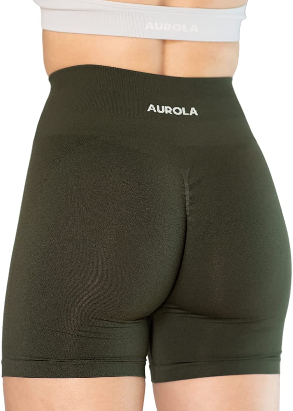 AUROLA Energetic Workout Shorts for Women Seamless Scrunch