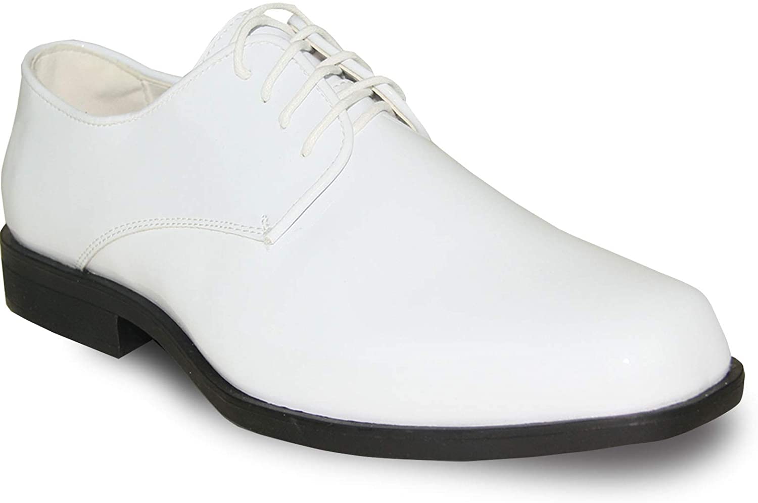 VANGELO Men Oxford Dress Shoe Formal Tuxedo Shoe for Wedding, Uniform ...