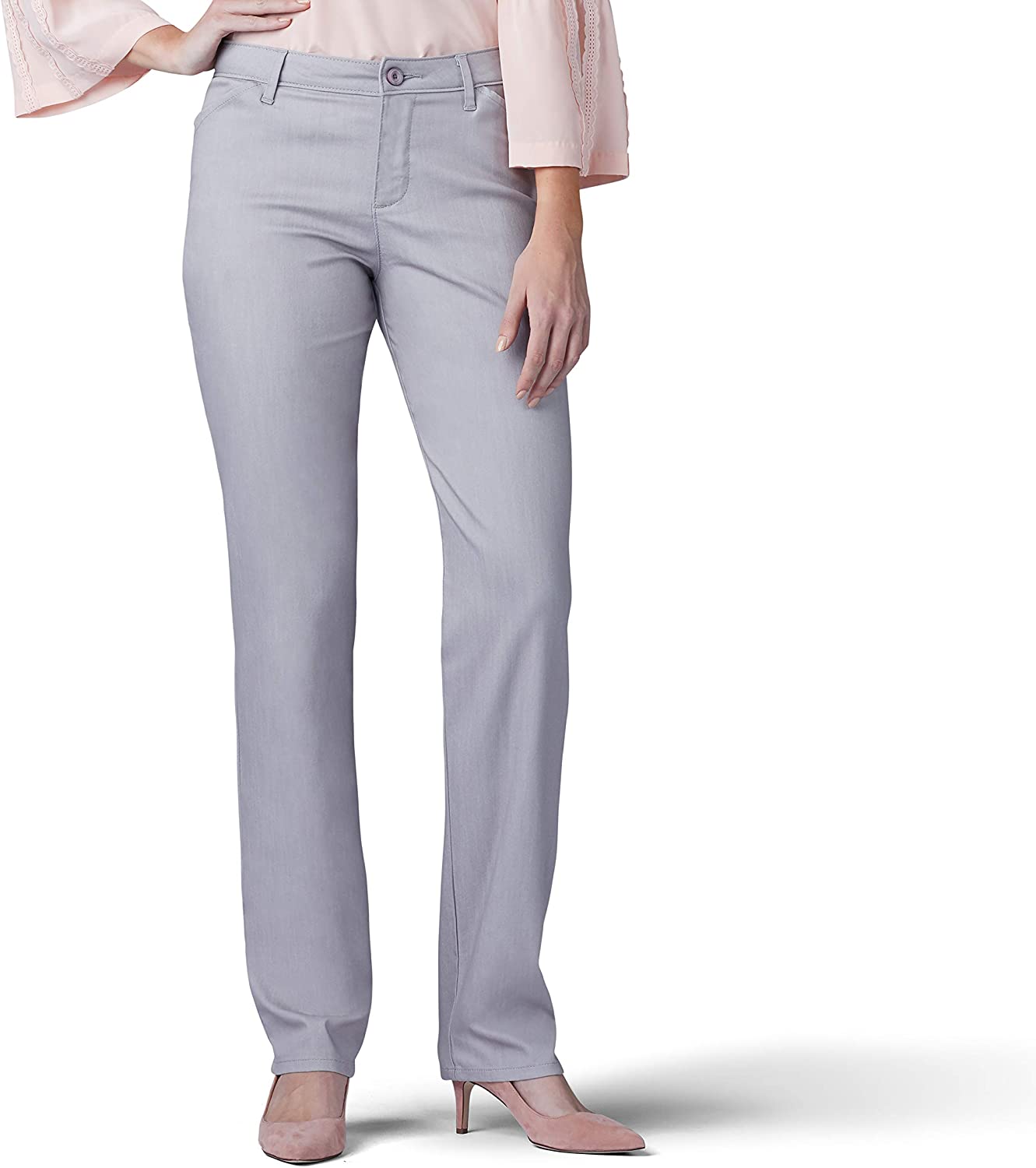 Lee Womens Relaxed Fit All Day Straight Leg Pant 