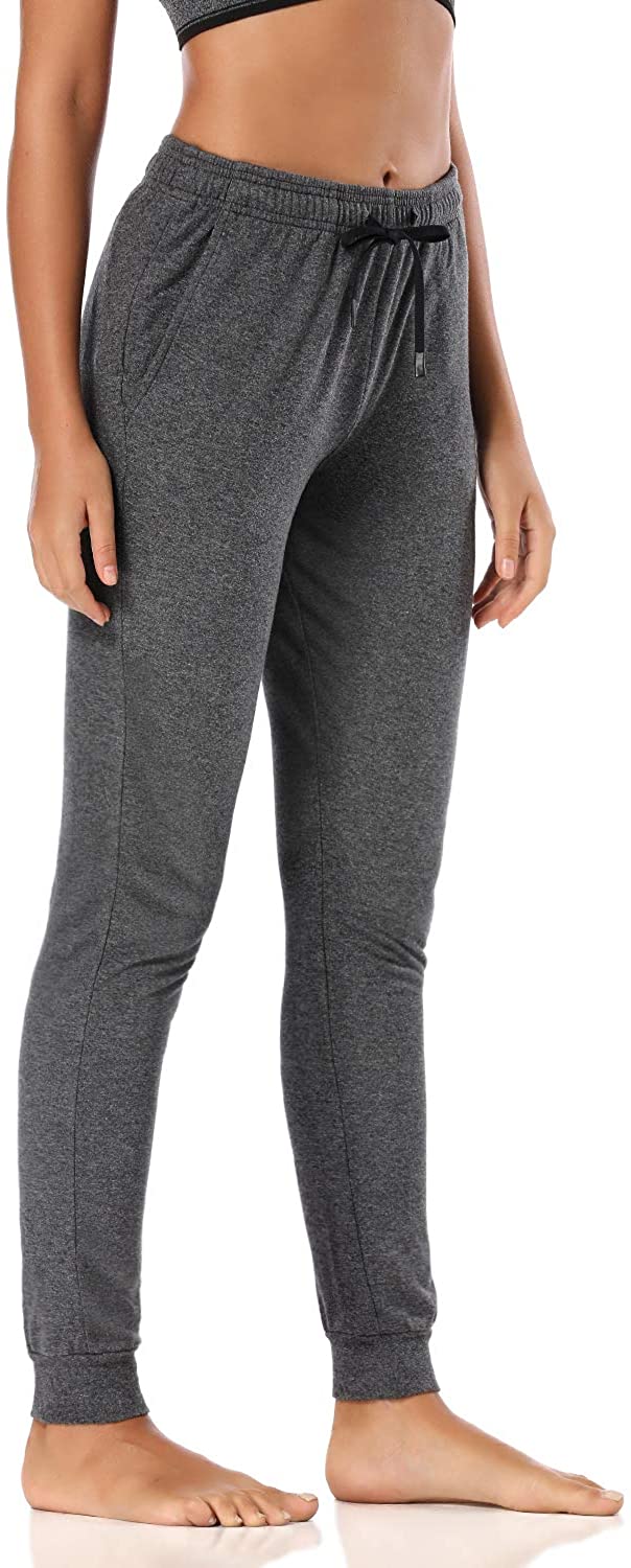 Women's Cotton Sweatpants Jogging Pants with Pockets