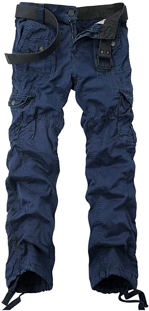 OCHENTA Men's Multi Pockets Military Cargo Pant | eBay
