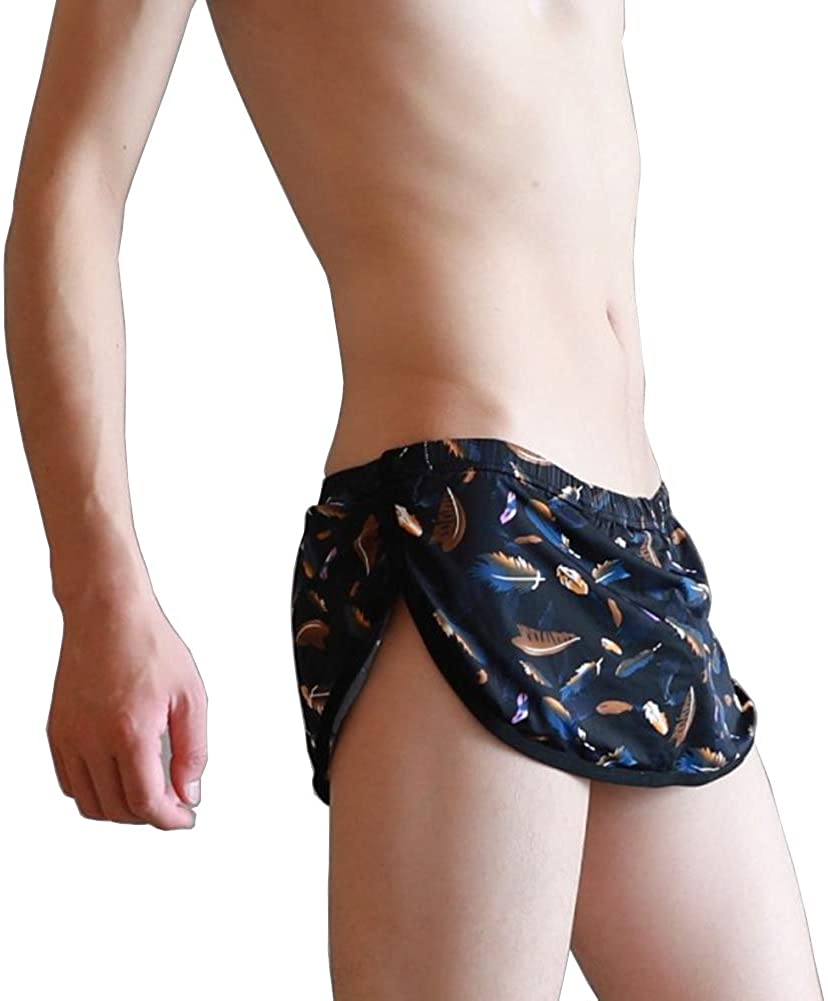 KAMUON Men’s Sexy Bulge Pouch Boxer Brief Underwear Lounge Shorts Thongs  Support : : Clothing, Shoes & Accessories