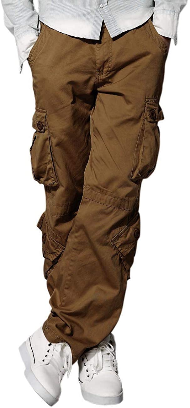 PacSun Stretch Canvas Brown Baggy Cargo Pants | PacSun