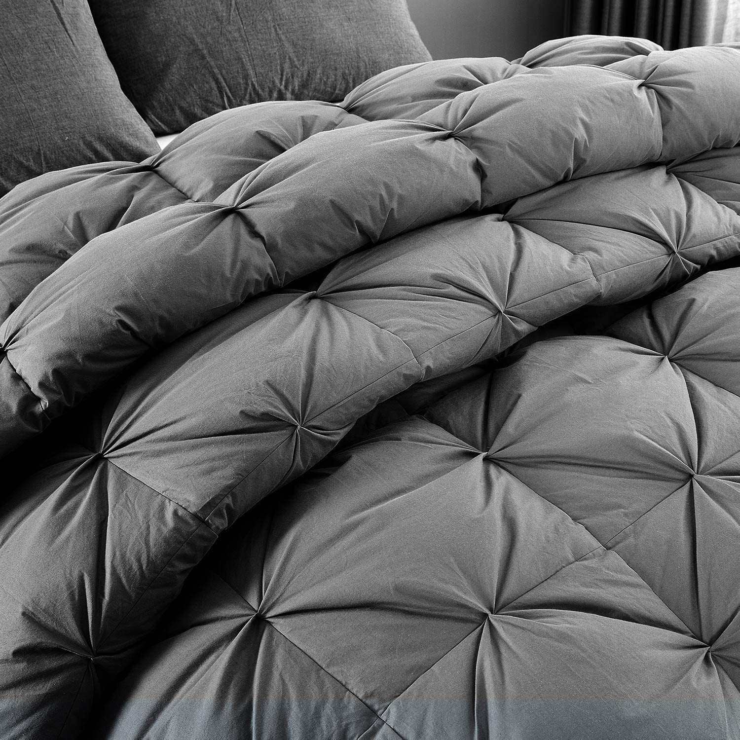 HOMBYS All-Season Goose Down Comforter King Size Duvet ...