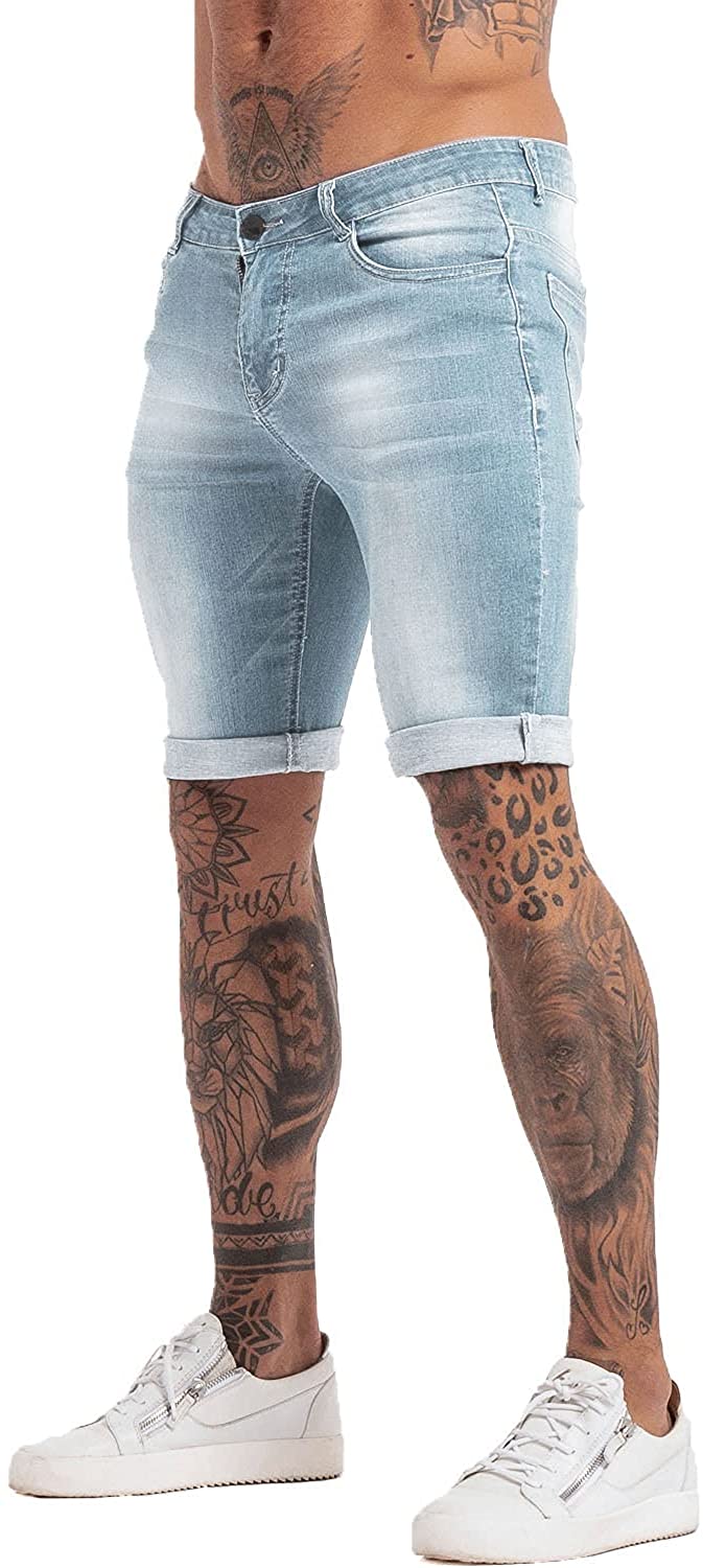 Light Blue Solid Knee Length Casual Men Slim Fit Shorts - Selling Fast at  Pantaloons.com