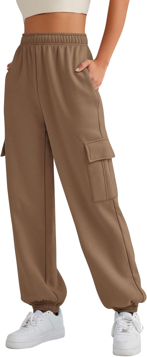  Cargo Pants Women Fall Fashion Wide Leg Relaxed Pants Classic  Fall Oversized with Pockets Sweatpants for Women Beige : Clothing, Shoes &  Jewelry