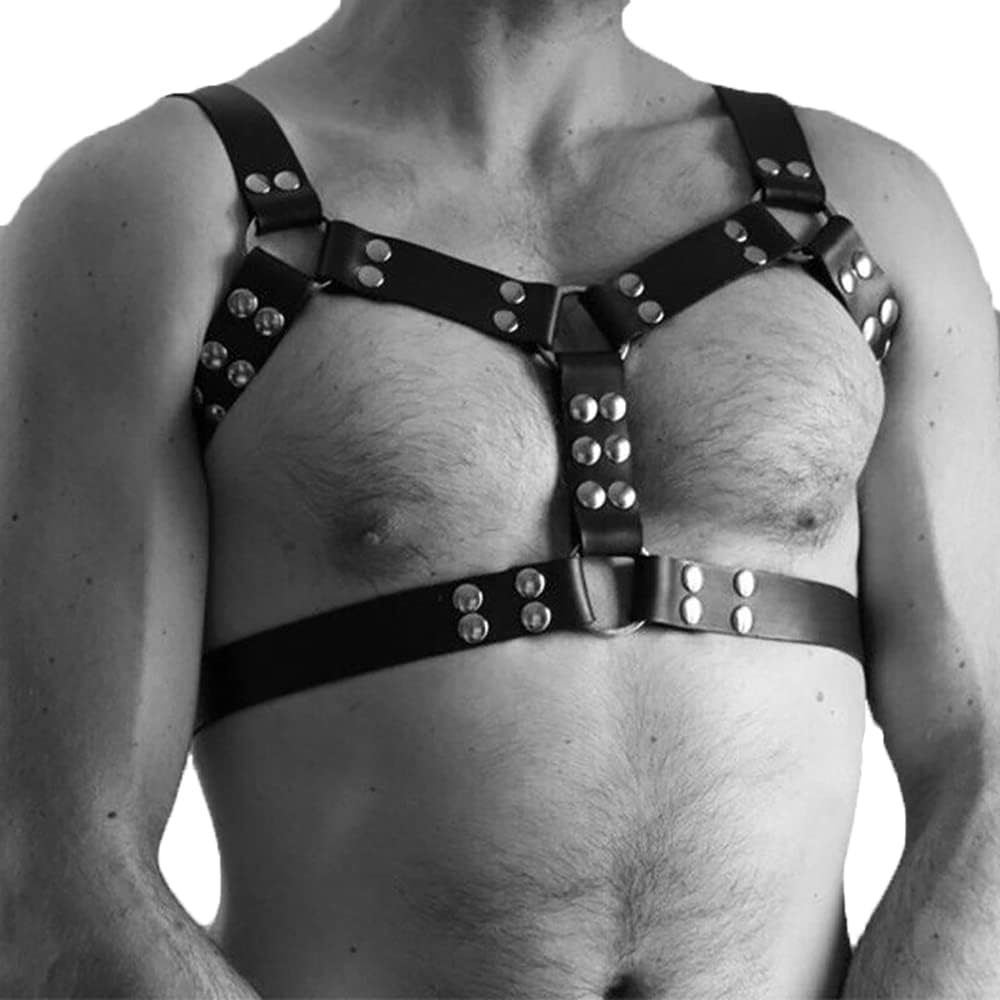 MEACOBRY Body Harness for Men Adjustable Buckle Body